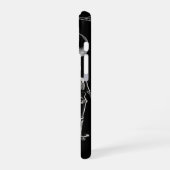 Vintage Skeleton Illustration Phone Case iPhone 16ケース (左側面)