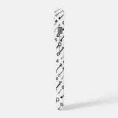 Vintage Skeleton Keys Pattern iPhoneケース (左側面)