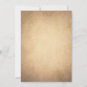 Vintage Sketch Ramadan Iftar Dinner Invitation 招待状 (裏面)