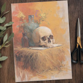 Vintage Skull Halloween 薄葉紙