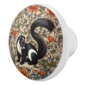 Vintage Skunk William Morris Inspired セラミックノブ (右)