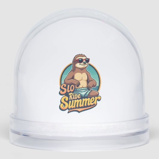 Vintage Sloth Summer Retro Beach Vibes Design 2 (正面)