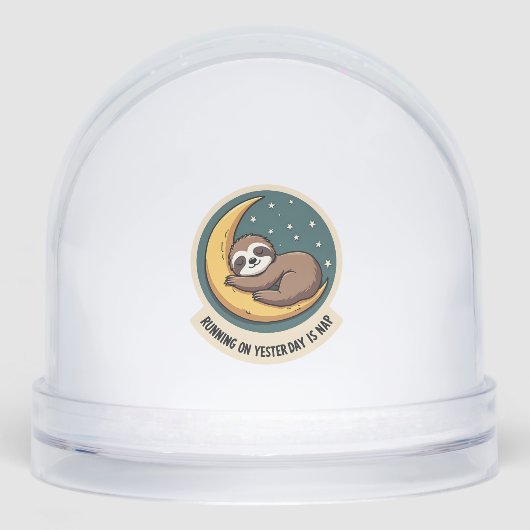 Vintage Sloth Tired Quote Funny Retro Animal Desig (正面)