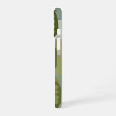 Vintage Snap Pea Pattern iPhone 16ケース (左側面)