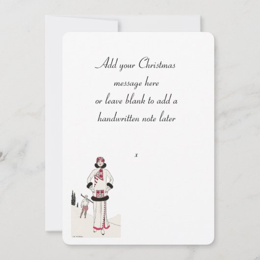 Vintage Snow Queen Christmas  (裏面)