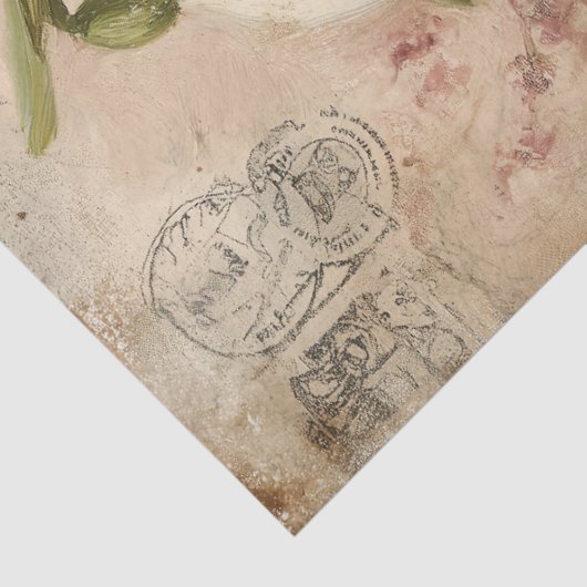 Vintage Snowdrop Bouquet Decoupage Ephemera 薄葉紙 (詳細)