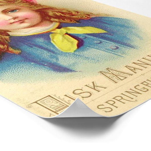 Vintage Soap Ad ポスター (角)