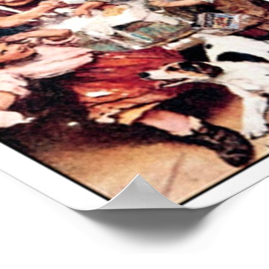 Vintage Soap Ad Print ポスター (角)