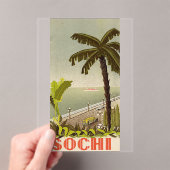 Vintage Sochi Marine Station Fine Art Travel アクリル招待状 (インサイチュ (ポータブル))
