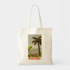 Vintage Sochi Marine Station Fine Art Travel トートバッグ