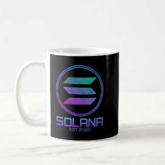 vintage solana SOL Crypto Coin HODL コーヒーマグカップ