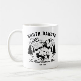 Vintage South Dakota Travel コーヒーマグカップ