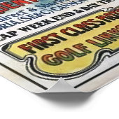 Vintage South Eastern Railway Travel Advertising ポスター (角)