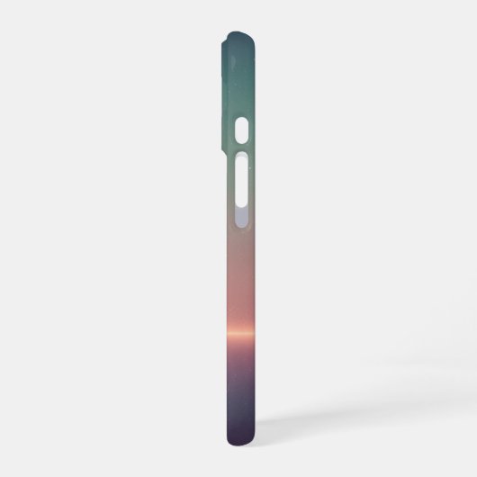 Vintage Space Horizon iPhone 16ケース (左側面)