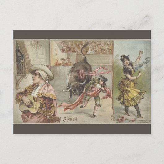Vintage Spain ポストカード (正面)