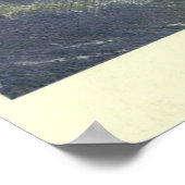 Vintage Sperm Whale Painting (1909) ポスター (角)