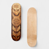 Vintage spiritual design skateboard スケートボード (正面)