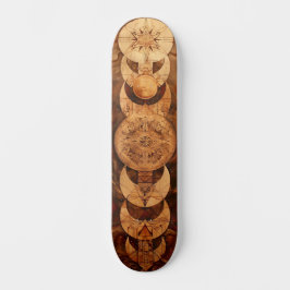 Vintage spiritual design skateboard スケートボード