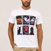 Vintage Spooky Halloween Tシャツ (正面)