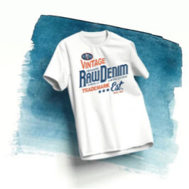 Vintage sport raw denim urban streeatwear tシャツ