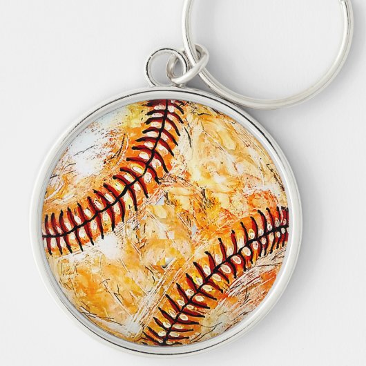 Vintage Sports Baseball キーホルダー (正面)