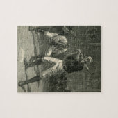 Vintage Sports, Baseball Players by Thulstrup ジグソーパズル (横)