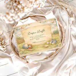 Vintage Sports Little Slugger Diapper Raffle エンクロージャーカード