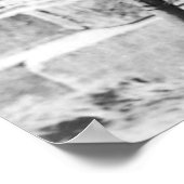 Vintage Sports Photo, Boston Baseball Player ポスター (角)