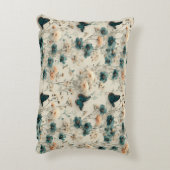 Vintage Spring Flowers and Butterflies アクセントクッション (裏面(縦))