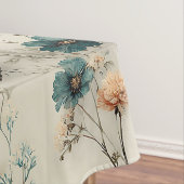 Vintage Spring Flowers and Butterflies テーブルクロス (インサイチュ)