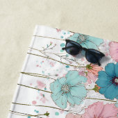 Vintage Spring Flowers for Mom ビーチタオル (インサイチュ)