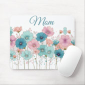 Vintage Spring Flowers for Mom マウスパッド (マウス)