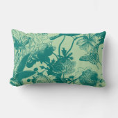 Vintage Spring Motif Throw Pillow  ランバークッション (正面)