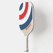 Vintage Squadron  Circle Stripe with Name ピックルボールラケット (左)