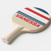 Vintage Squadron Horizon Striping with Name 卓球ラケット (正面アングル)