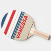 Vintage Squadron Horizon Striping with Name 卓球ラケット (横)