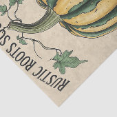 Vintage Squash Rustic Fall Harvest Decoupage 薄葉紙 (詳細)