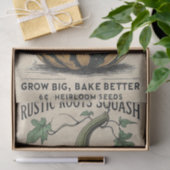 Vintage Squash Rustic Fall Harvest Decoupage 薄葉紙 (ギフト)