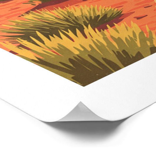 Vintage St. George Utah ポスター (角)