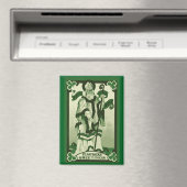 Vintage St. Patrick's Day Magnet マグネット (インサイチュ (食洗機))