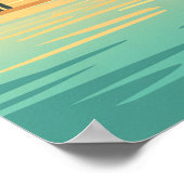 Vintage St. Petersburg Florida ポスター (角)