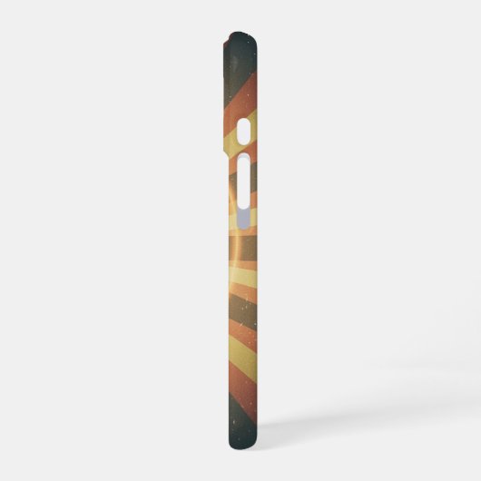 Vintage Stellar Halo iPhone 16ケース (左側面)