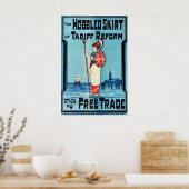 Vintage Stick to Free Trade Liberals Election ポスター (キッチン)