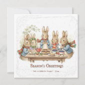 Vintage Storybook Peter Rabbit シーズンカード (正面)