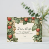 Vintage Strawberry Cottag Diapper Raffle  エンクロージャーカード (スタンド正面)