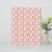 Vintage Strawberry Farm Scrapbook Paper (スタンド正面)