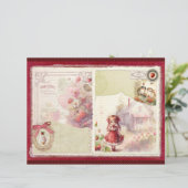 Vintage Strawberry Farm Scrapbook Paper (スタンド正面)