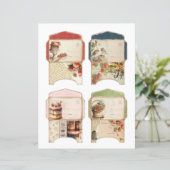 Vintage Strawberry Farm Scrapbook Paper (スタンド正面)