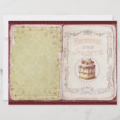 Vintage Strawberry Farm Scrapbook Paper (正面)