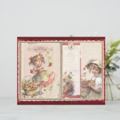 Vintage Strawberry Farm Scrapbook Paper (スタンド正面)